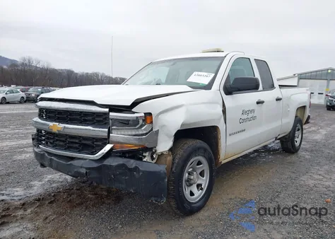 2019 Chevrolet Silverado 1500 Ld Wt из США, поврежденный, VIN 2GCVKNEC2K1186261
